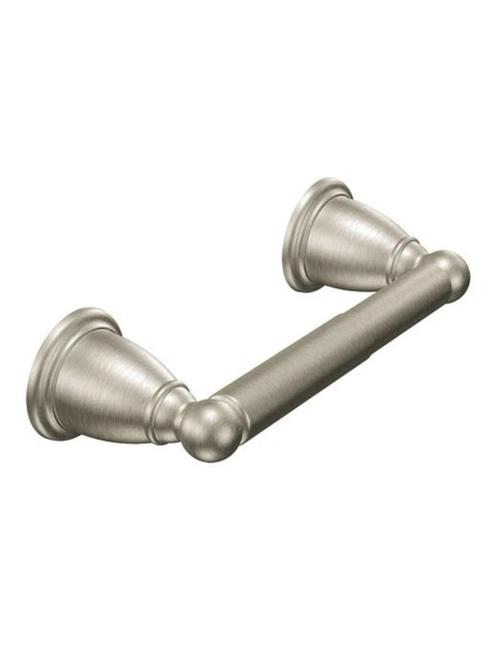 MOEN YB2208BN Brantford Double Post Toilet Paper Holder - Brushed Nickel New